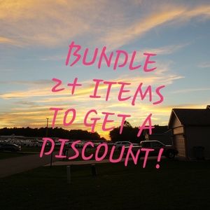 BUNDLE TO GET A DISCOUNT!